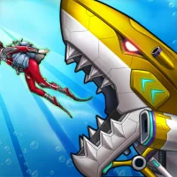 Mecha Shark: Sea Monster v1.24 MOD APK (Высокий урон / Бессмертие)